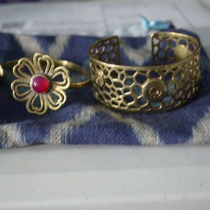 Brass Bracelets by Angkor Bullet